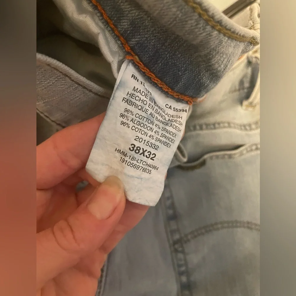 Lee Mens Modern Fit Jeans Light Wash *make offers*